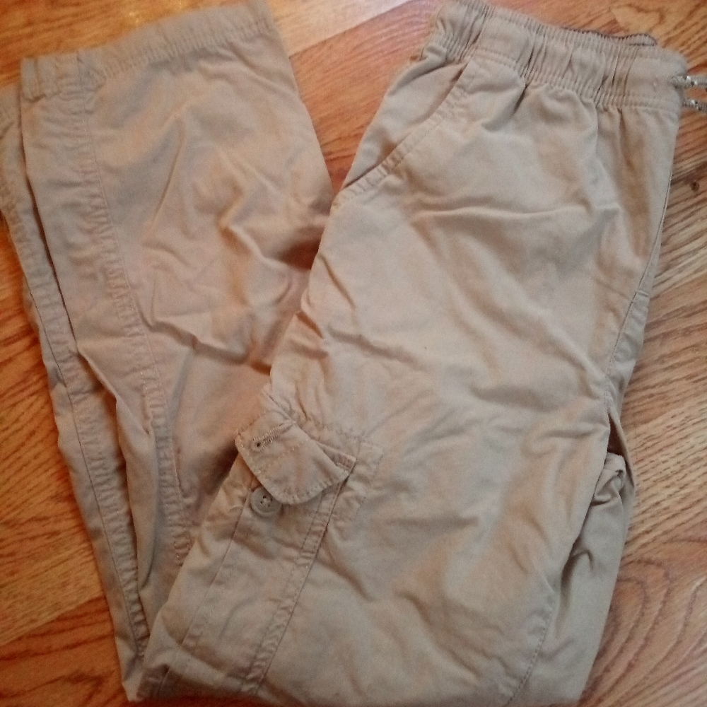Urban Pipeline Medium kaki colored boys jogger style pants